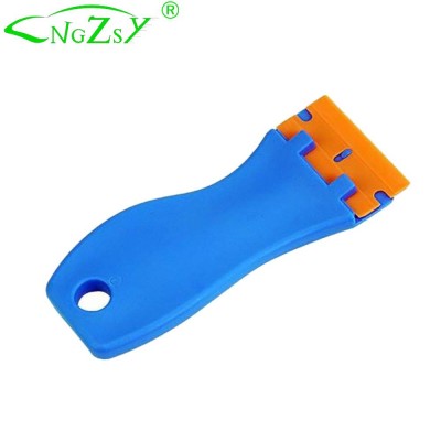 Plastic Razor Blade Scraper For Decal Sticker Remover Scraper Tool For Auto Window Tint Vinyl Tool Application E17b