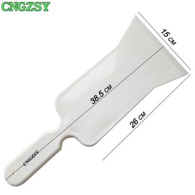 Long Handle Big Auto Bulldozer Squeegee with Rubber Edge Front Windshield Foil Tools Window Tinting Tool B12